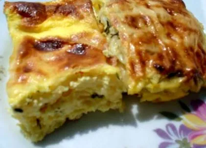 sajttorta lávás