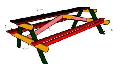 piknikasztal-tervek