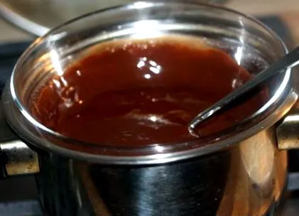 Csokoládé fondant torta