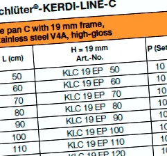Schlüter® -KERDI-LINE