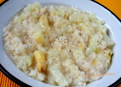 špargľou