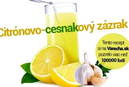 Miracol lămâie-usturoi rețetă
