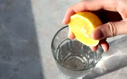 lemon water