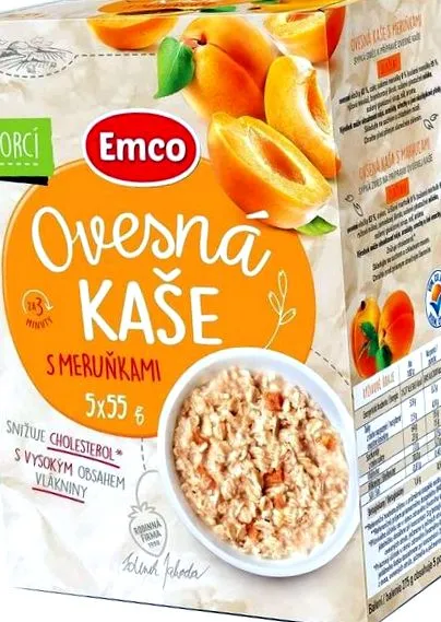 sárgabarackkal zabpehely