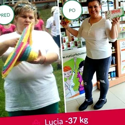 m-au ajutat Lucia slăbit