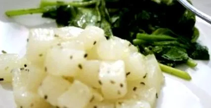 grăsimi daikon