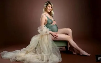 fotografická tehotná