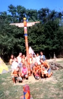 tabără indiană
