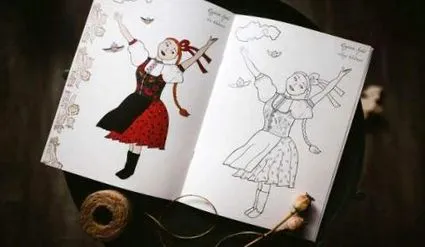 costumelor colorat