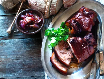porc genunchi