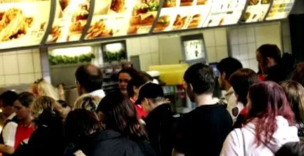fast-food-ului depinde