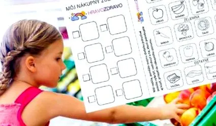 списък пазаруване игриво