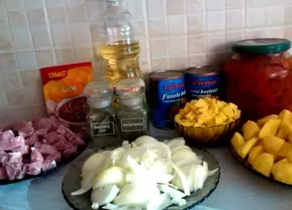 albă roșie