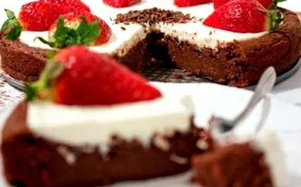brownie csokoládé