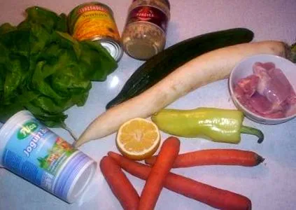 сурови зеленчуци