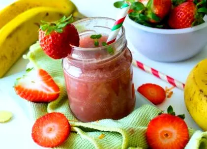 căpșuni plin smoothie