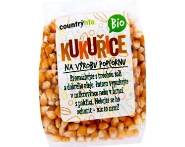 popcorn naturală