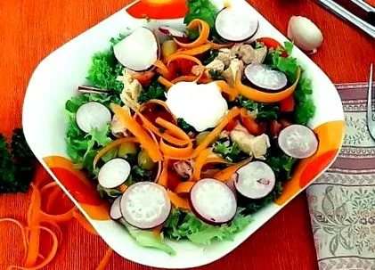 salată lollo