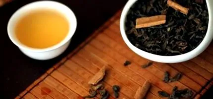 pu-erh ellátott