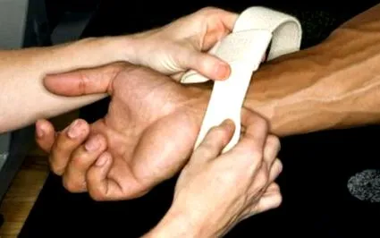 încheietura mâinii tocatoare