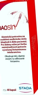 intoleranță daosin