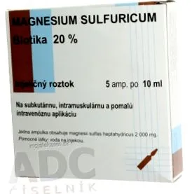 soluție injectabilă sulfuricum