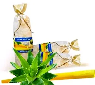 aloe testgyertyák