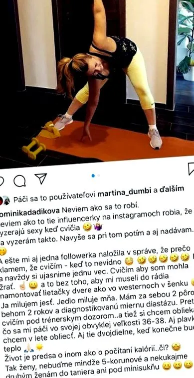 antrenezi Dominika Dadíková