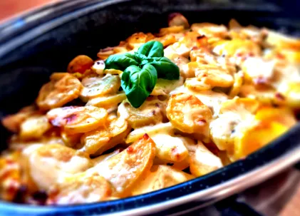 зеле картофи