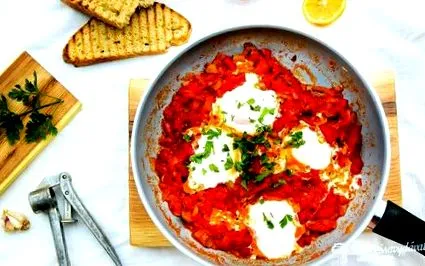 shakshuka rețetă