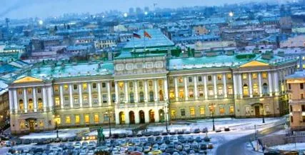 petersburg îngheață