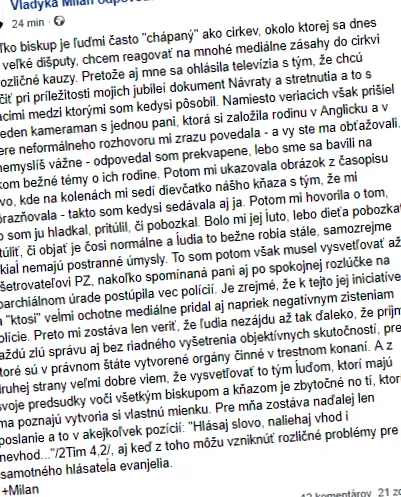 малтретирал епископът