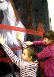 Copii lalele expoziția lalea