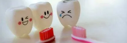 върху зъбите