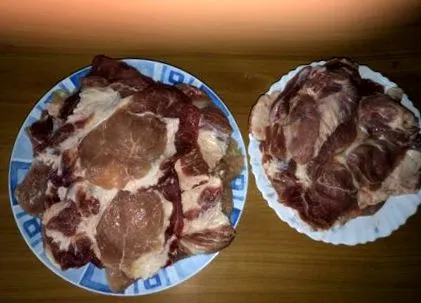 cartofi porc