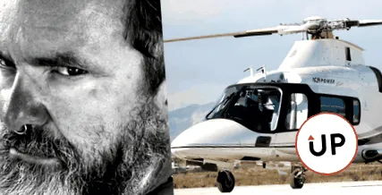helikopterrel otthon