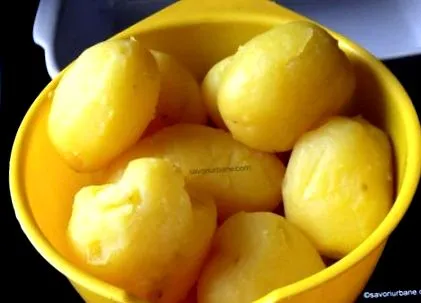копченими картопля