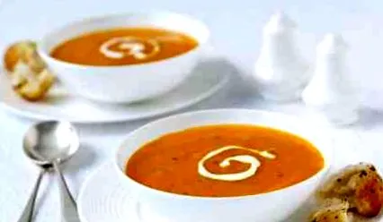 Supă cremă Supă morcovi