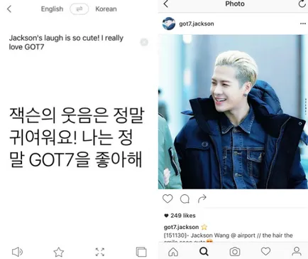 10 mondat koreai, írhat instagram példaképe, yesasia