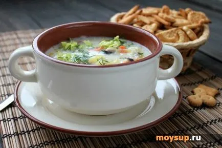 Amerikai halászlé leves - kezeli a család (Chowder) Amerikai halászlé leves - kezeli a család