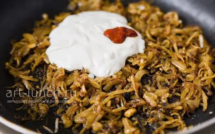 Marha Stroganoff - lépésről lépésre recept fotók (receptek) Marha Stroganoff - lépésről lépésre recept fotók