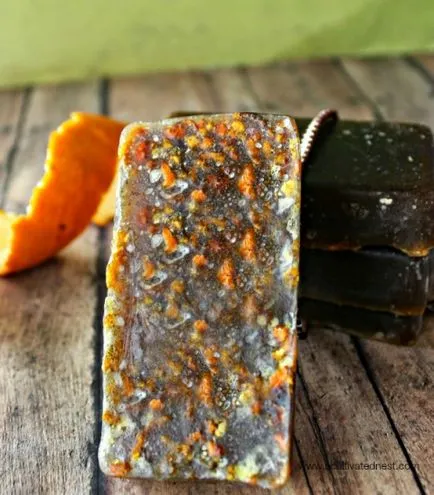 Orange szappan kezük otthon recept (saját) Orange szappan kezük otthon recept