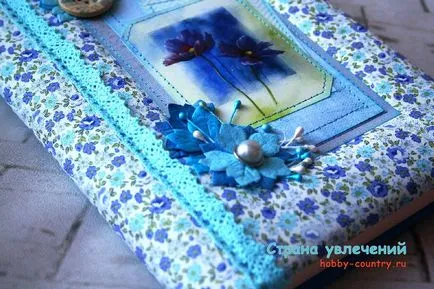 Notebook scrapbooking technikák