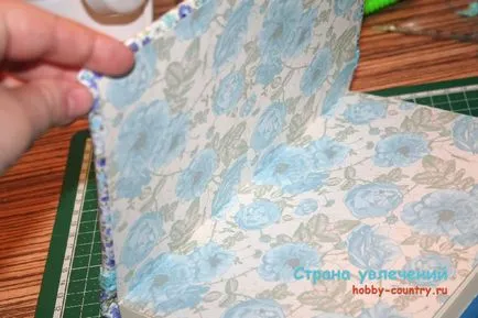 Notebook scrapbooking technikák