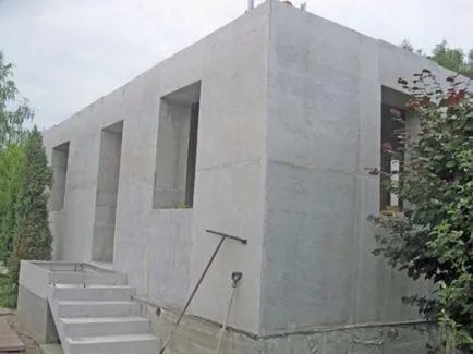 Beton ház saját kezűleg az építési technológia rögzített és kivehető zsaluzat (saját) Beton ház saját kezűleg az építési technológia rögzített és kivehető zsaluzat