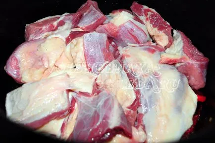 Borscs a multivarka recept fényképpel (cékla) Borscs a multivarka recept egy fotó