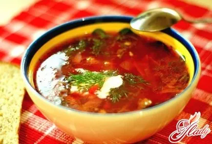 Borscs a multivarka recept