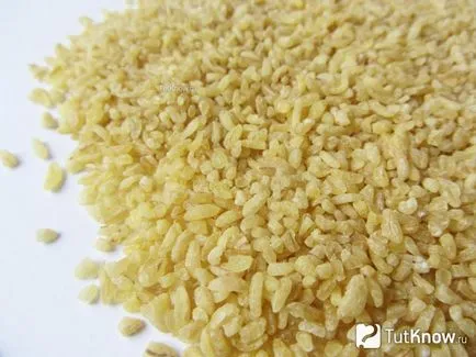 Bulgur - haszon, kár, és kalóriatartalmú receptek (kalória) Bulgur - haszon, kár, és kalóriatartalmú receptek