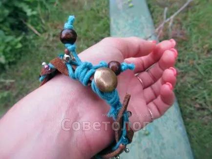 Karkötő bőrből kezük - szovjetológus (karkötő) Karkötő bőrből kezüket - szovjetológus