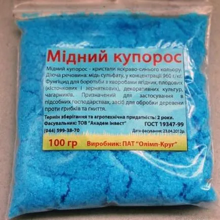 A folyamat egres lisztharmat, mint permet
